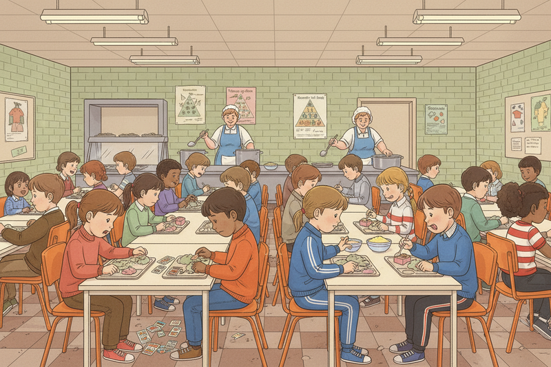 School Dinners in the 1980s: Character Building... or Just Plain Grool?