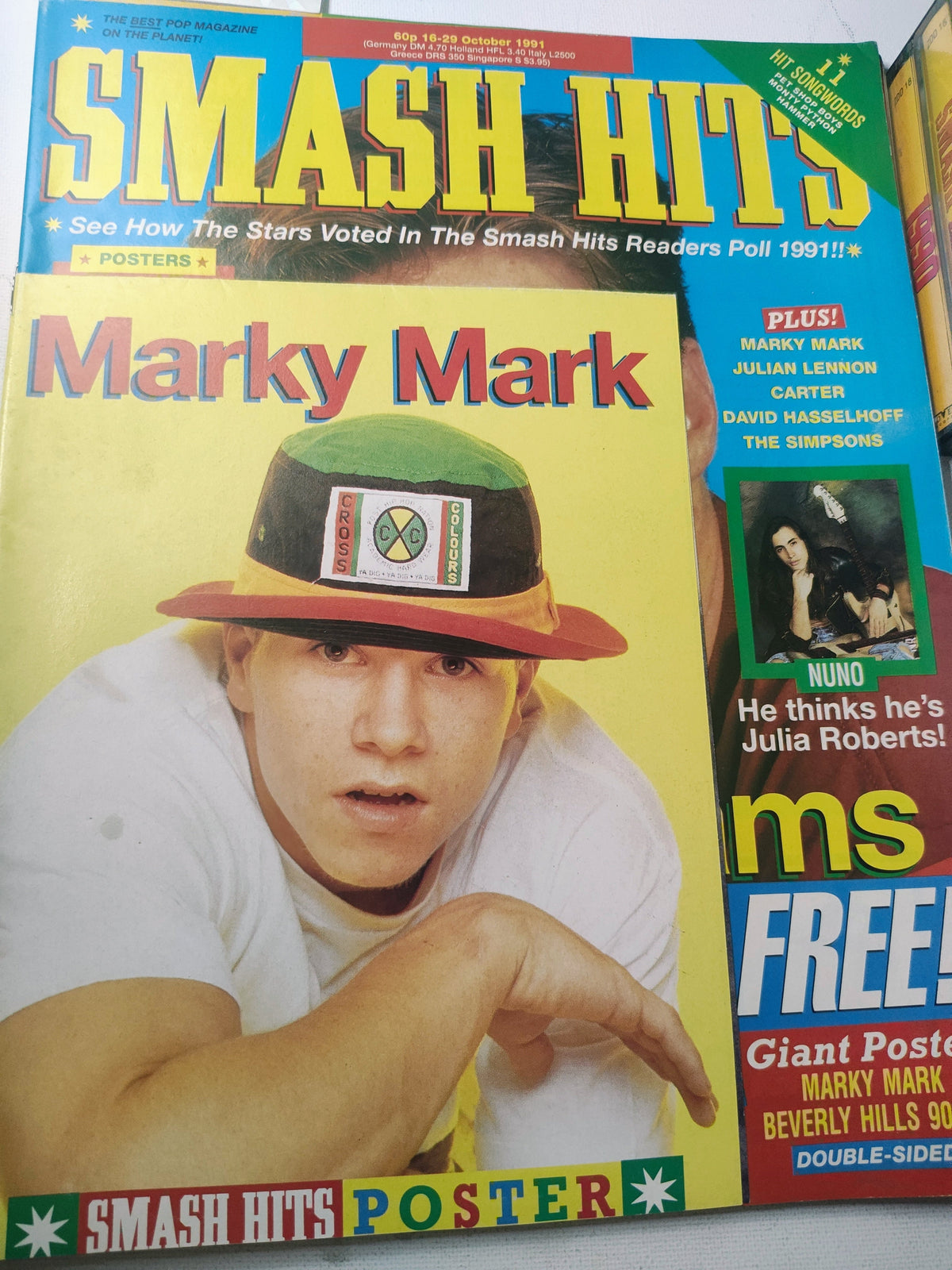 Smash Hits magazine 1980s