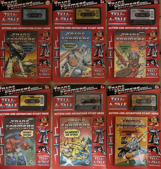Ladybird Tell a Tale Transformers series
