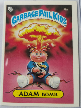 ADAM BOMB UK Garbage Pail Card - Pack Fresh UK 8a 3-2 1/8"