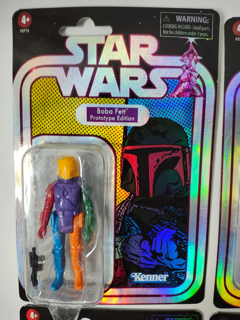 STAR WARS RETRO COLLECTION BOBA FETT PROTOTYPE EDITION 3.75"