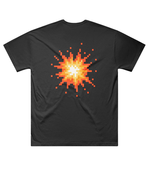Old's Cool Invaders go Boom!! Oversized Front/Back Unisex Tee