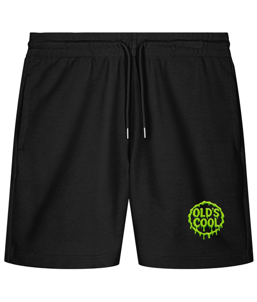 Old's Cool Slime Dot embroidered active shorts.