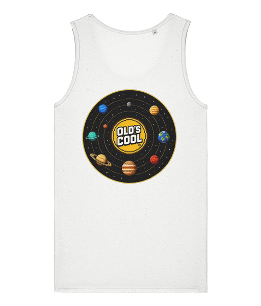 Purple dot b/w solar system Vest