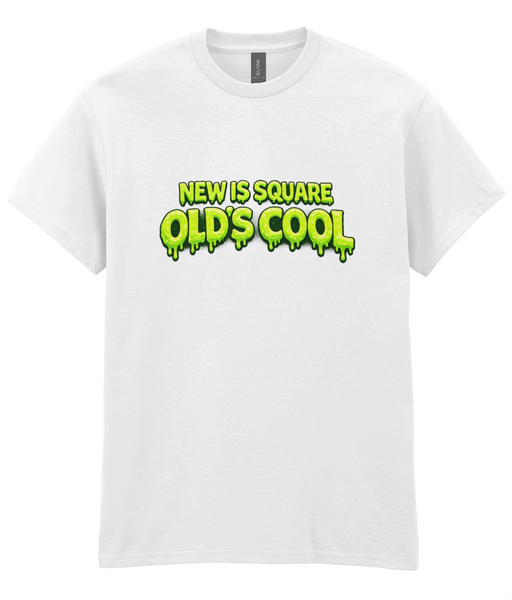 Old's Cool New Is square Unisex Tee