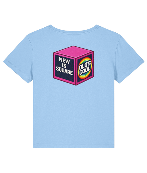 Old's Cool New is Square Front/Back Tee for Them/She/Her