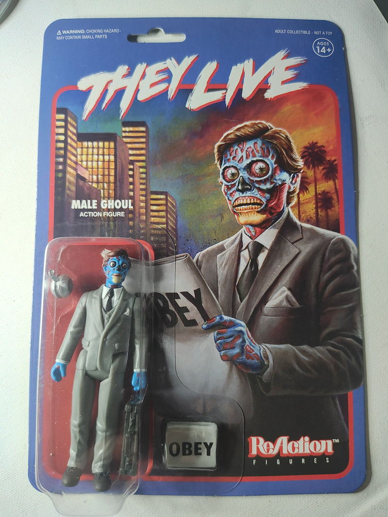 Super7 They Live Male Ghoul ReAction Figure