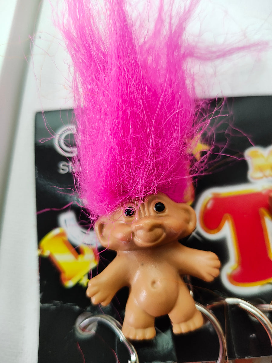 Lucky Troll keyring/Pencil topper circa 1998