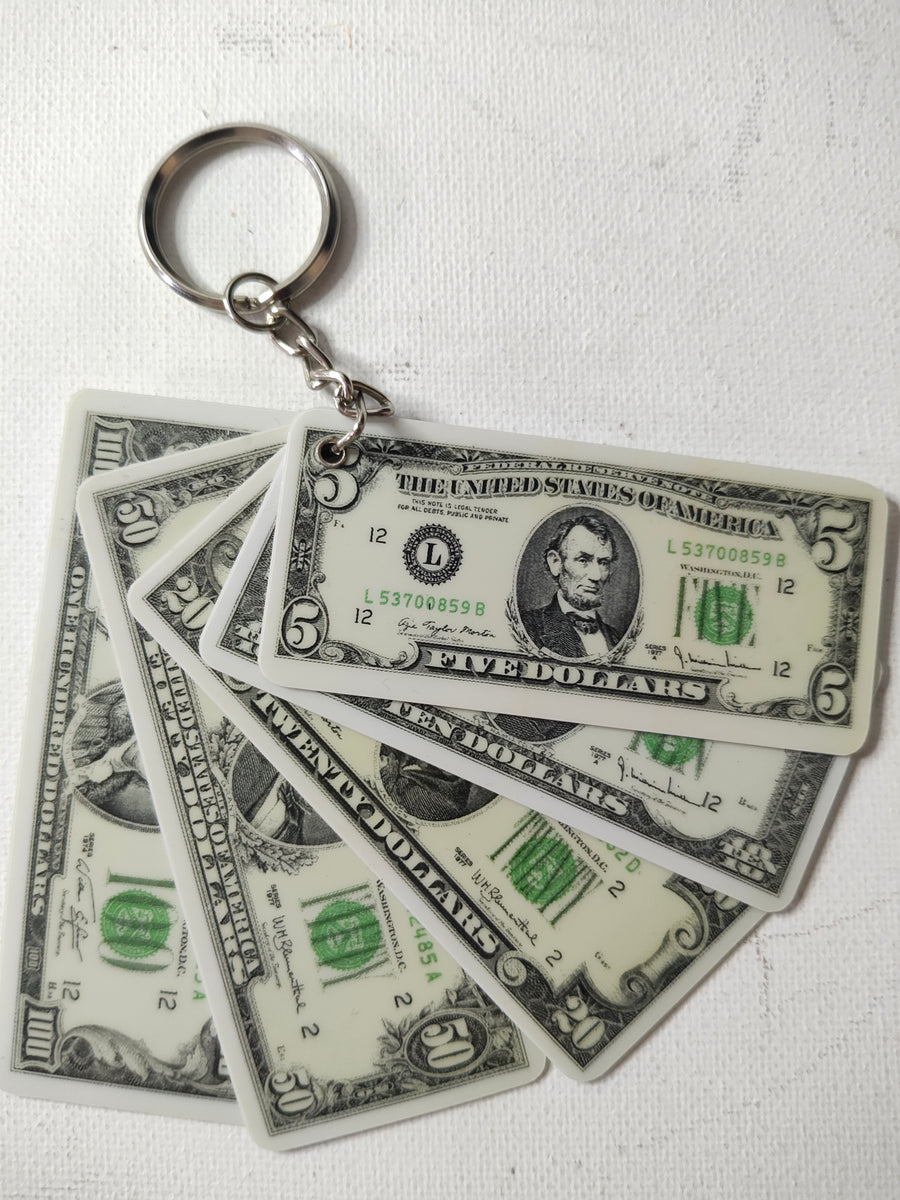 Dollar Keyring circa 1980