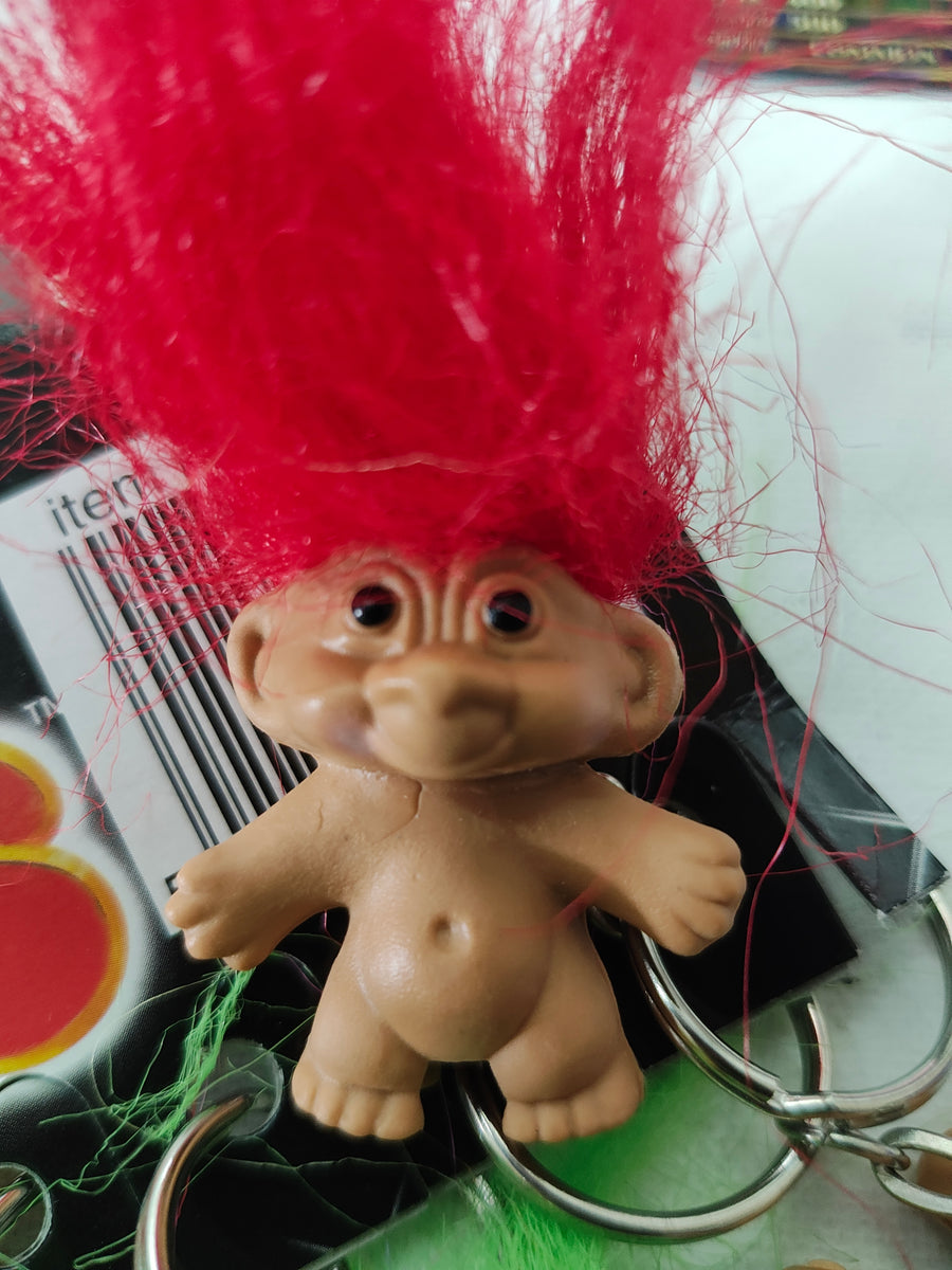 Lucky Troll keyring/Pencil topper circa 1998