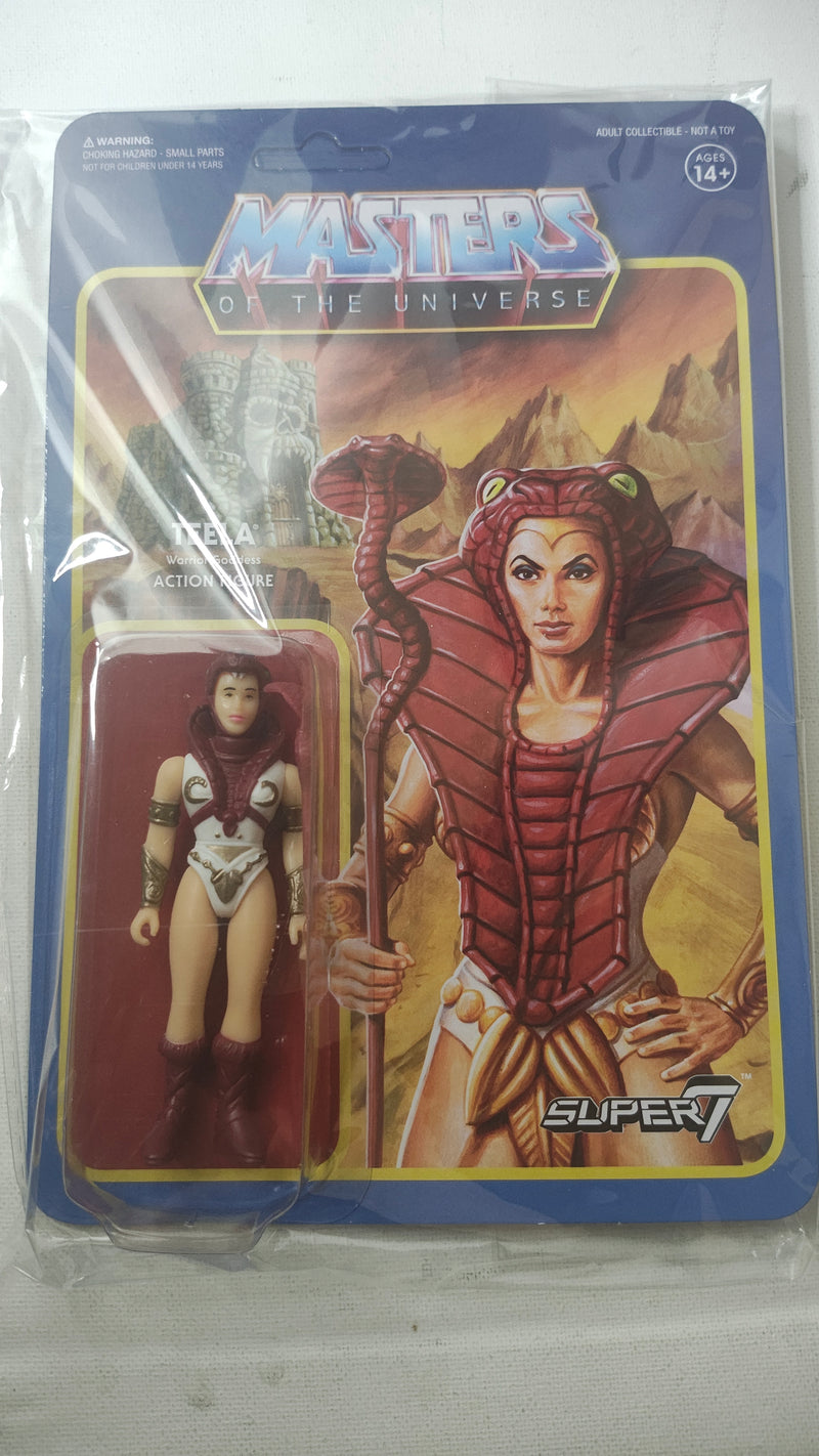 Collectible Teela ReAction Figure – Masters of the Universe Super7