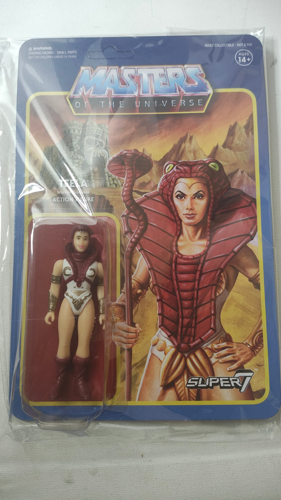 Collectible Teela ReAction Figure – Masters of the Universe Super7