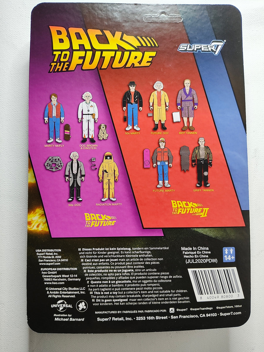 Super7 'Radiation Marty' Back to the future figure