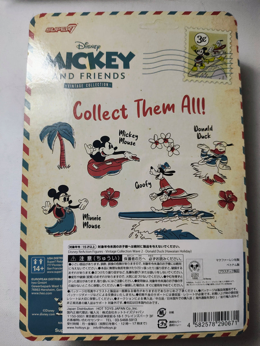 Mickey and Friends Super7 ReAction Figures Bundle