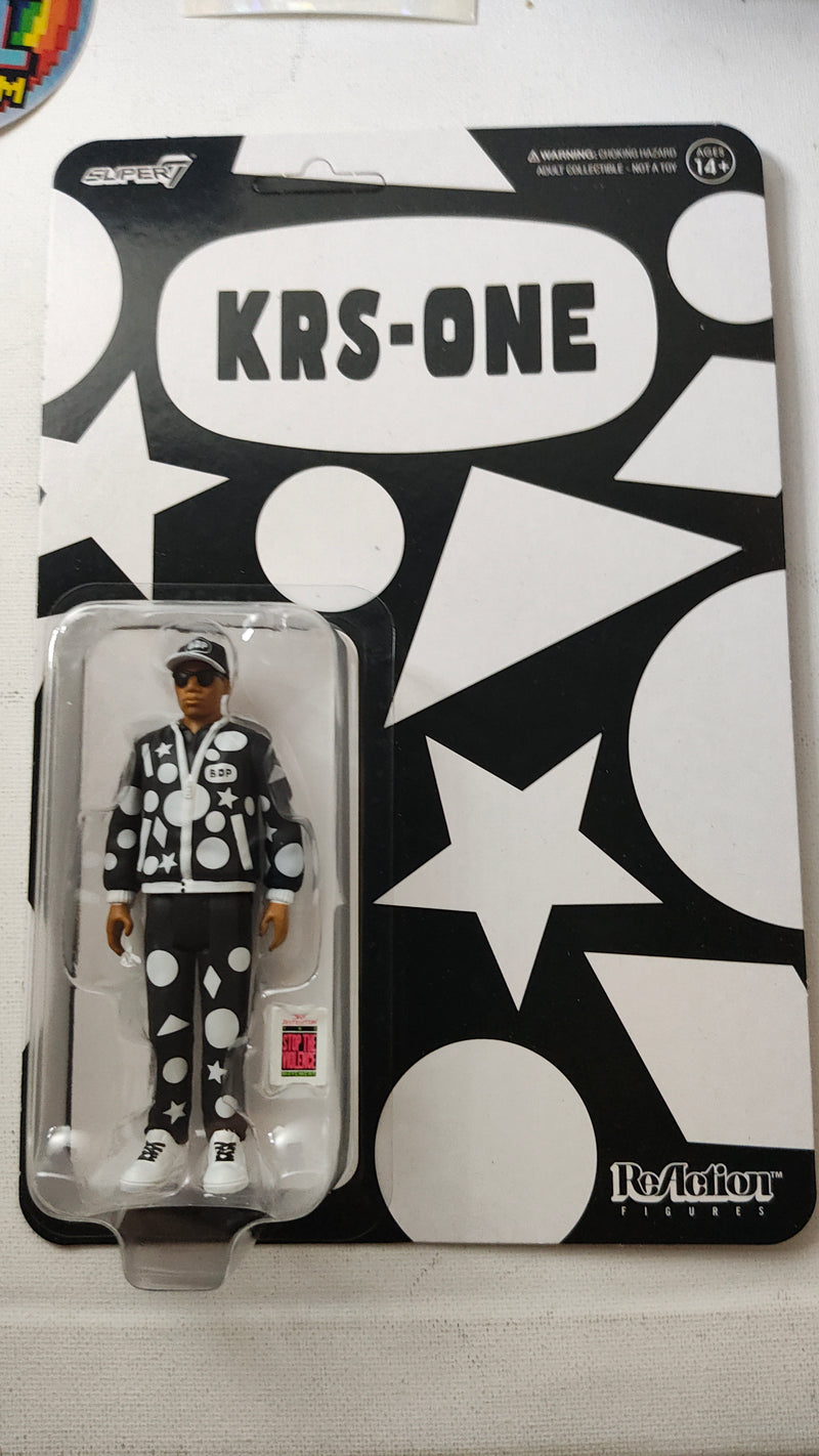 KRS-ONE Action Figure: Celebrate Hip-Hop Legend with Retro Charm