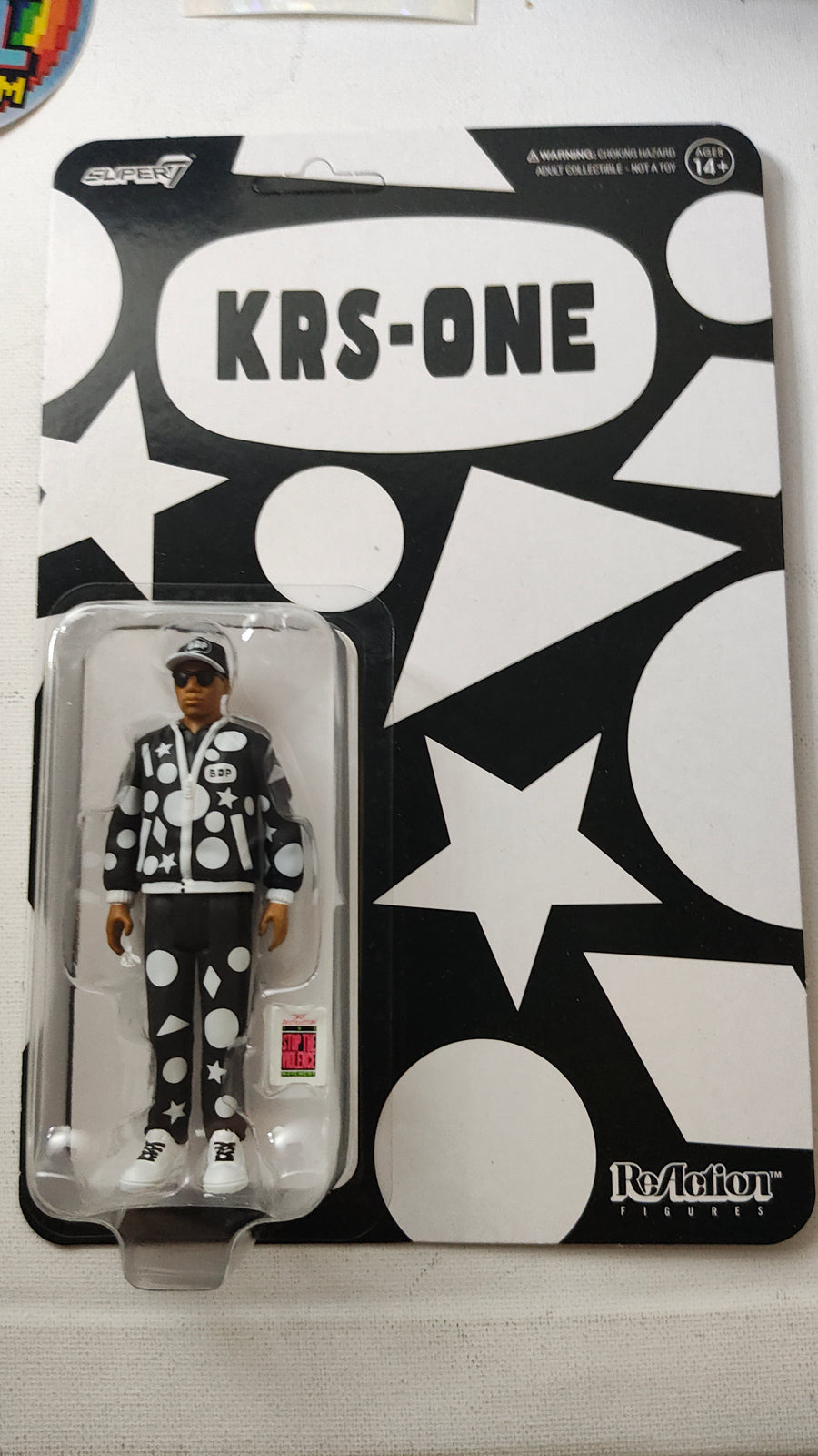 KRS-ONE Action Figure: Celebrate Hip-Hop Legend with Retro Charm
