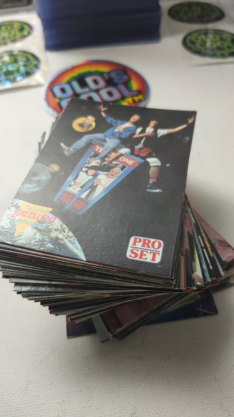 Ultimate Bill and Ted Trading Card Set - Complete 100 Card Collection from 1991