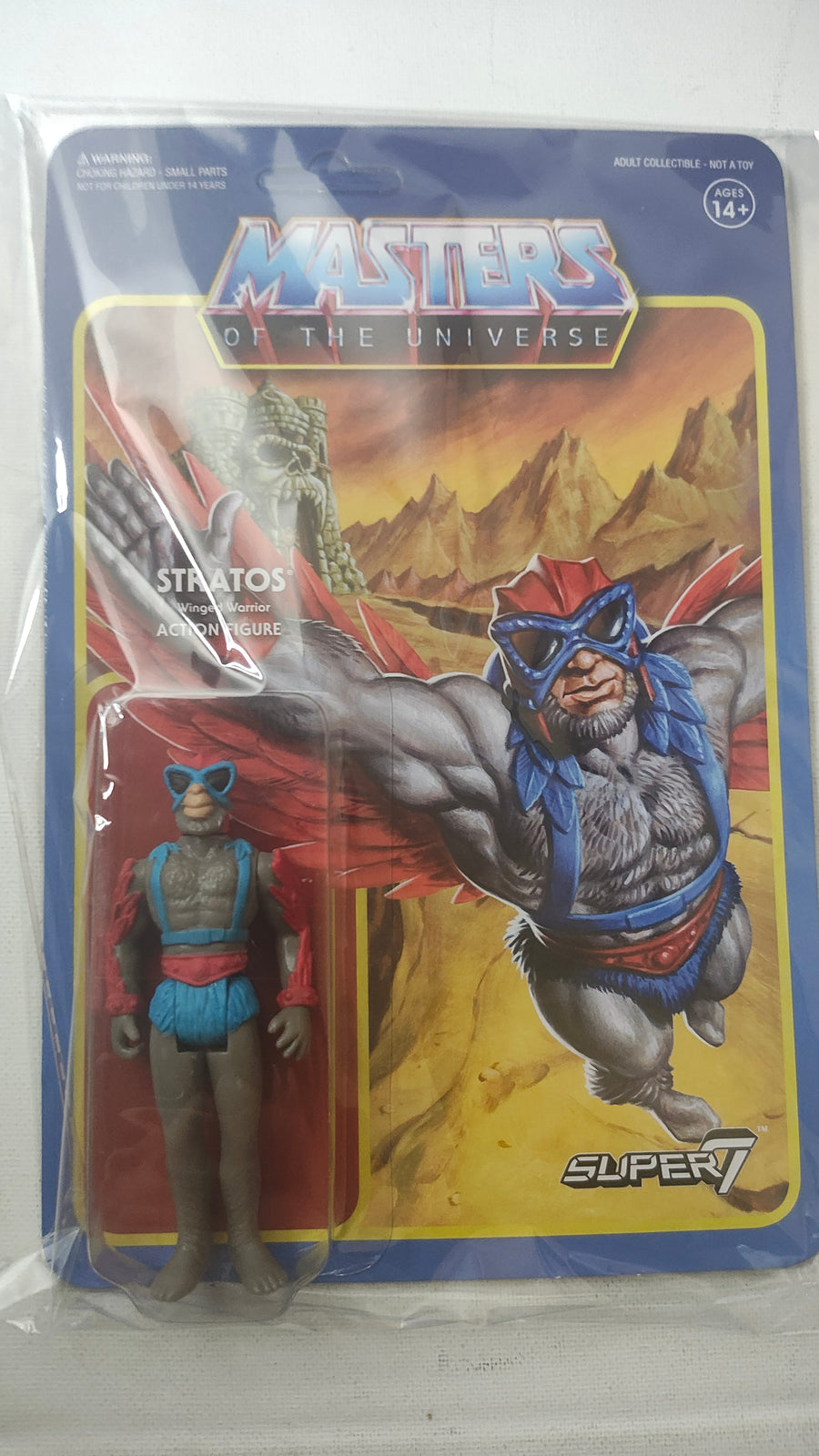Stratos ReAction Figure - Elevate Your Masters of the Universe Collection