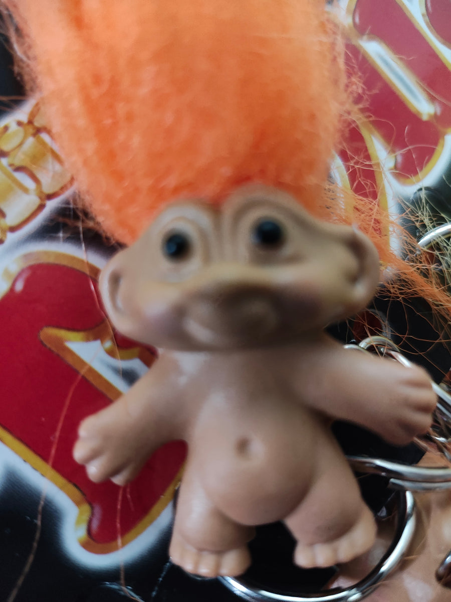 Lucky Troll keyring/Pencil topper circa 1998