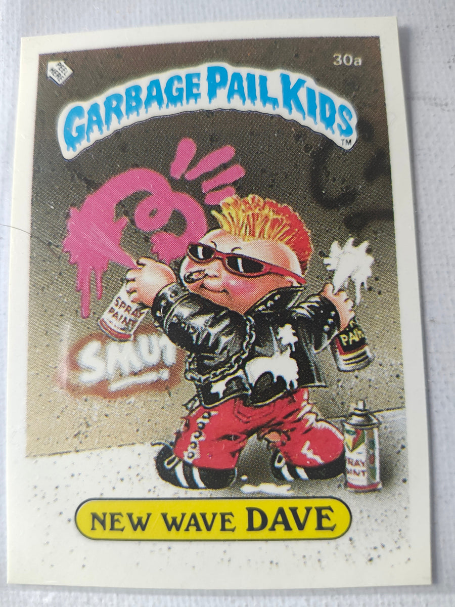 Garbage Pail Kids Series 1 UK Topps cards n/m circa 1985