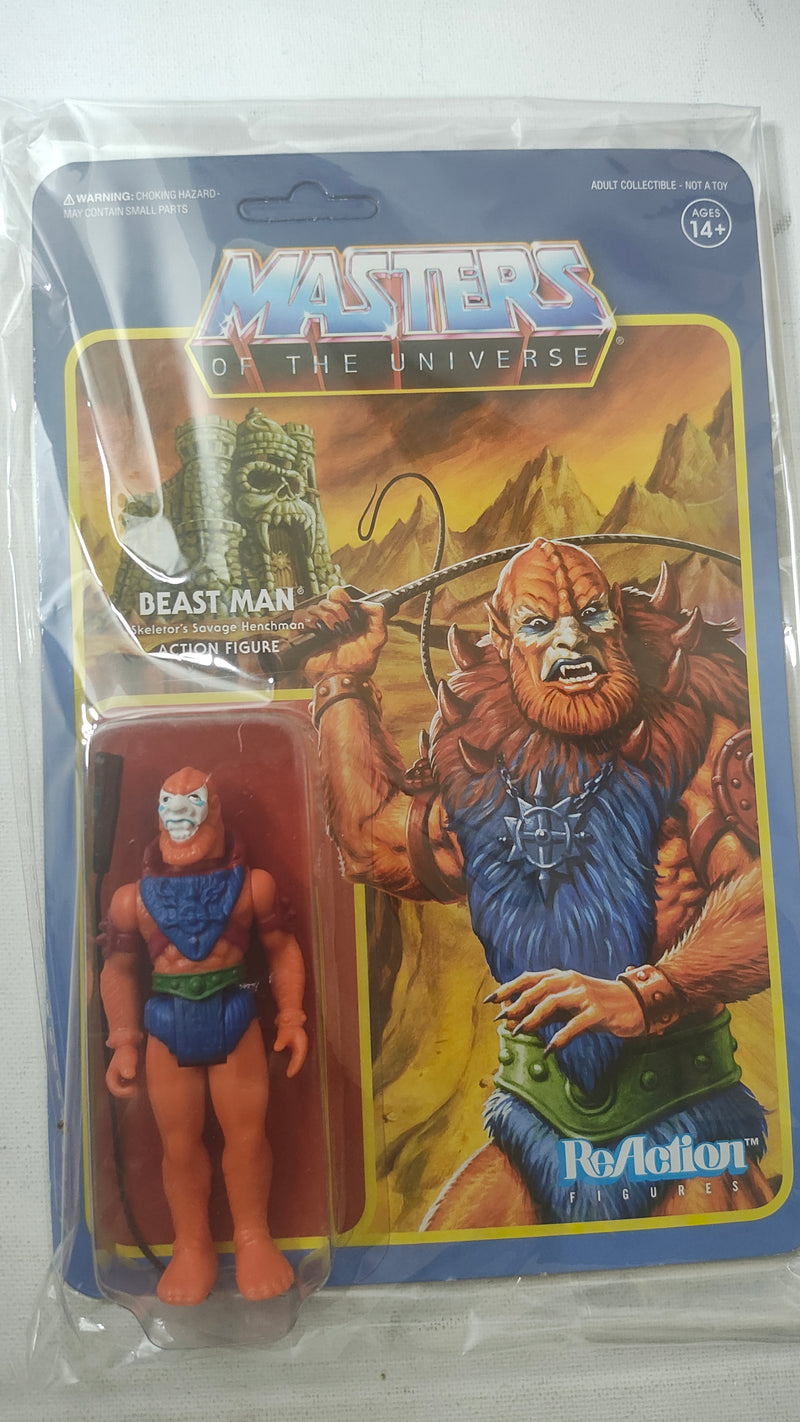 Unleash Your Inner Hero with the Masters of the Universe Beast Man ReAction Figure
