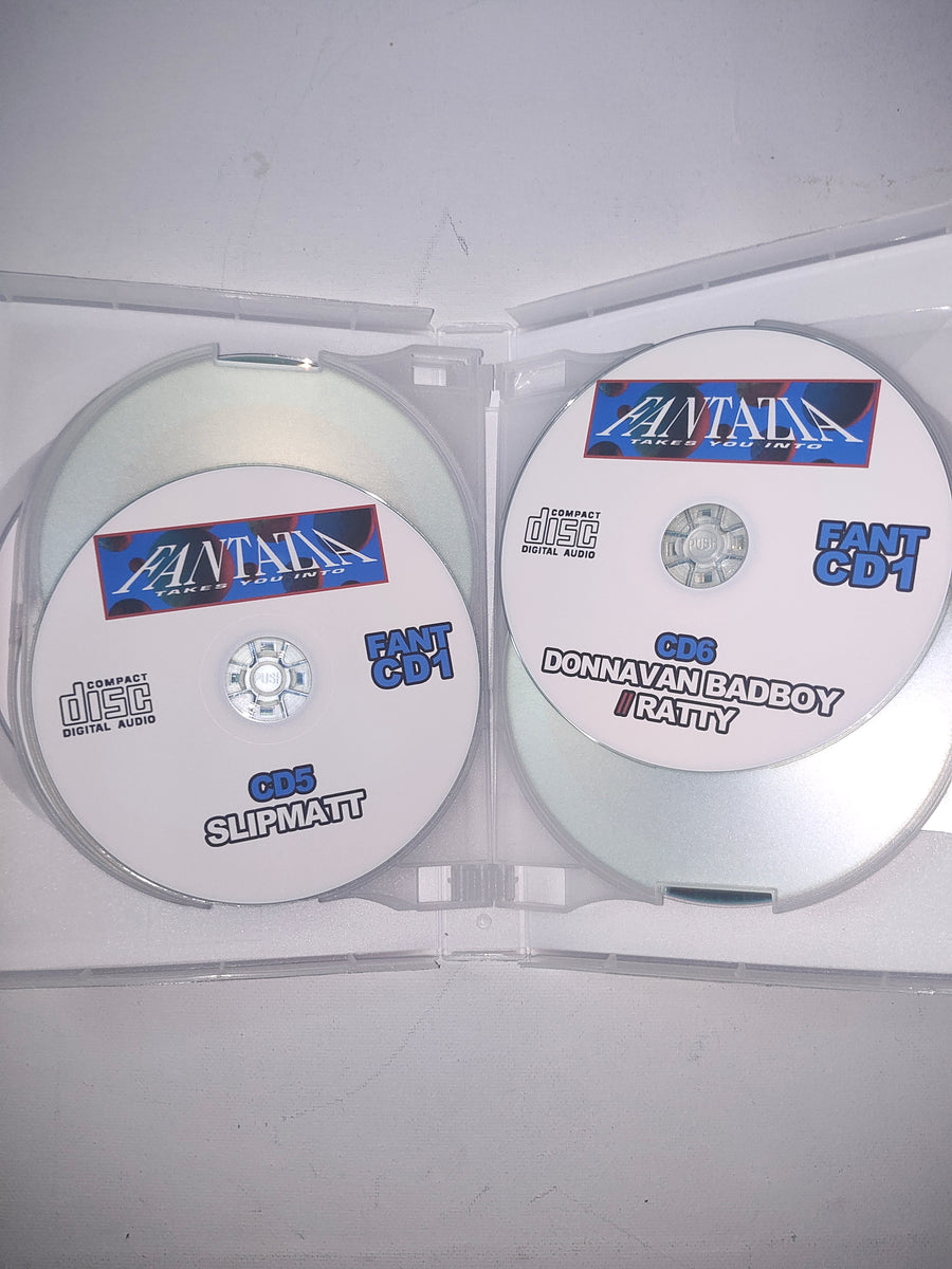 Fantasia New years Eve 1992 hand made 9xCD of the whole night.