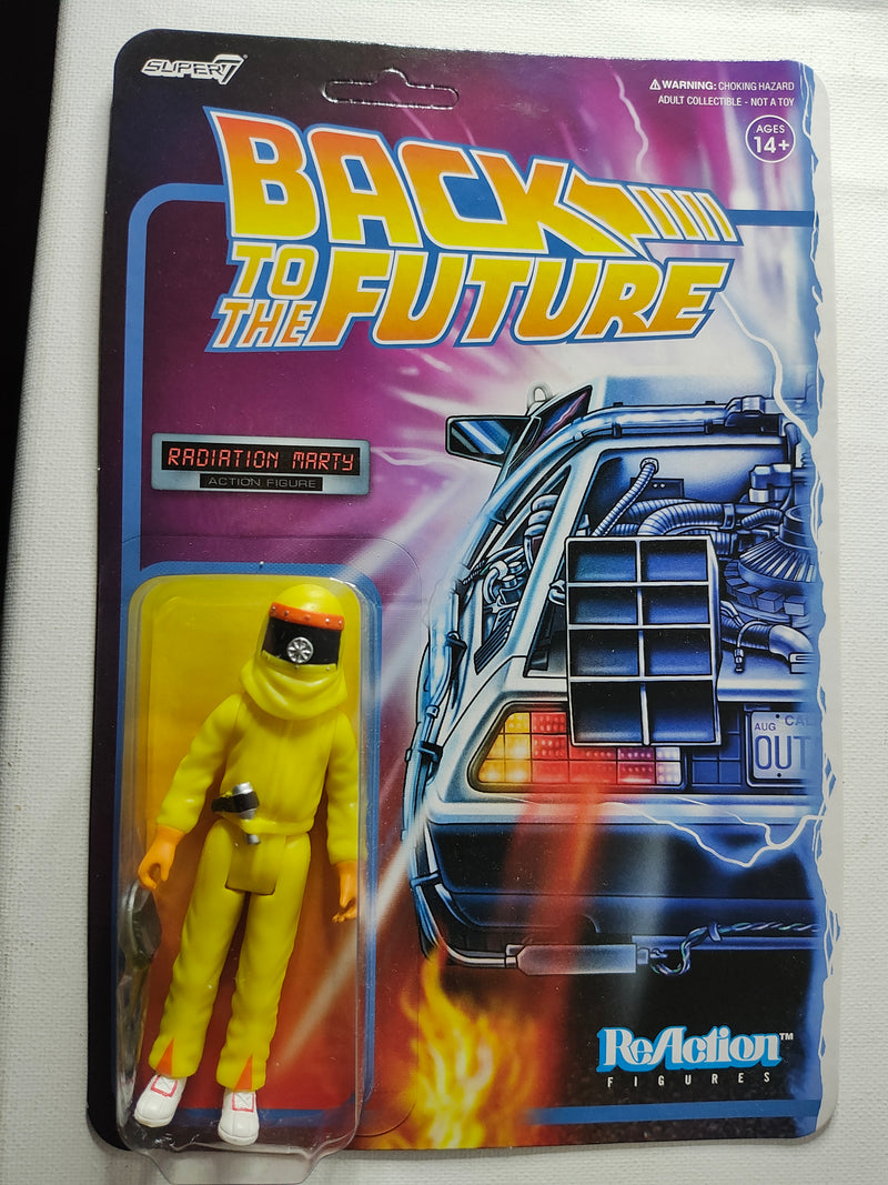 Super7 'Radiation Marty' Back to the future figure