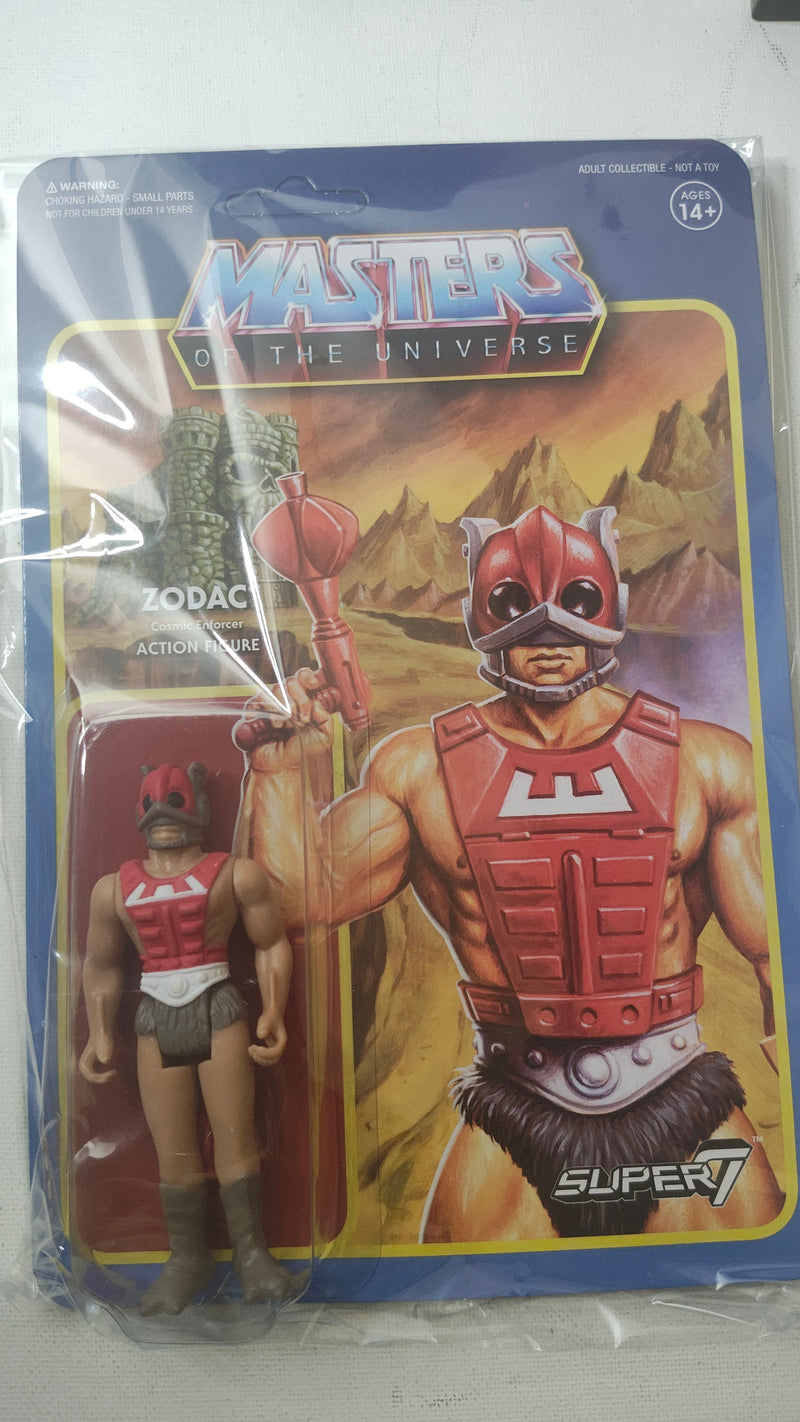 Super7 Zodac ReAction Figure - Vintage Cosmic Enforcer for Collectors