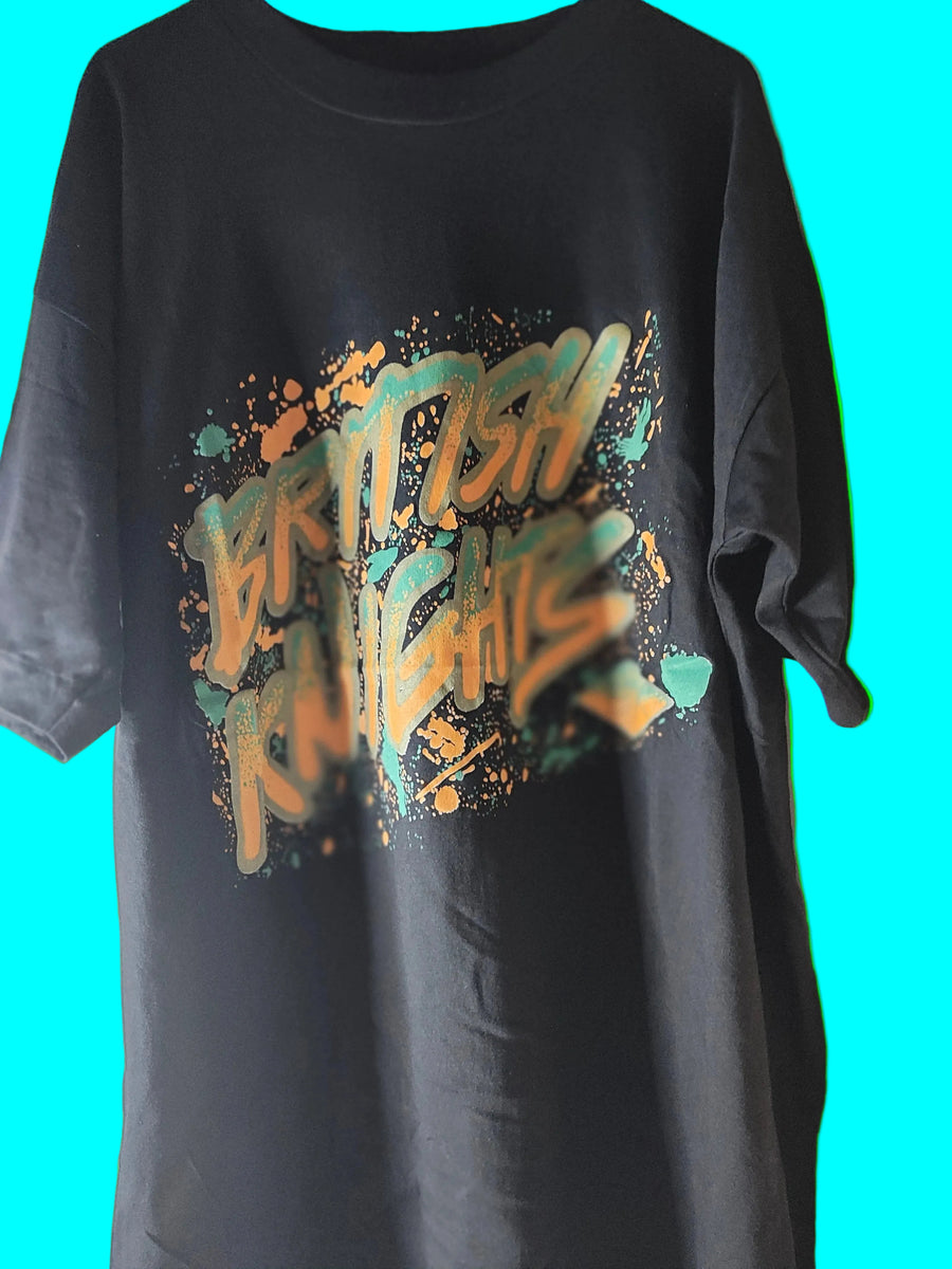 Pre loved British Knights Short Sleeve Large Tee - circa 1990's
