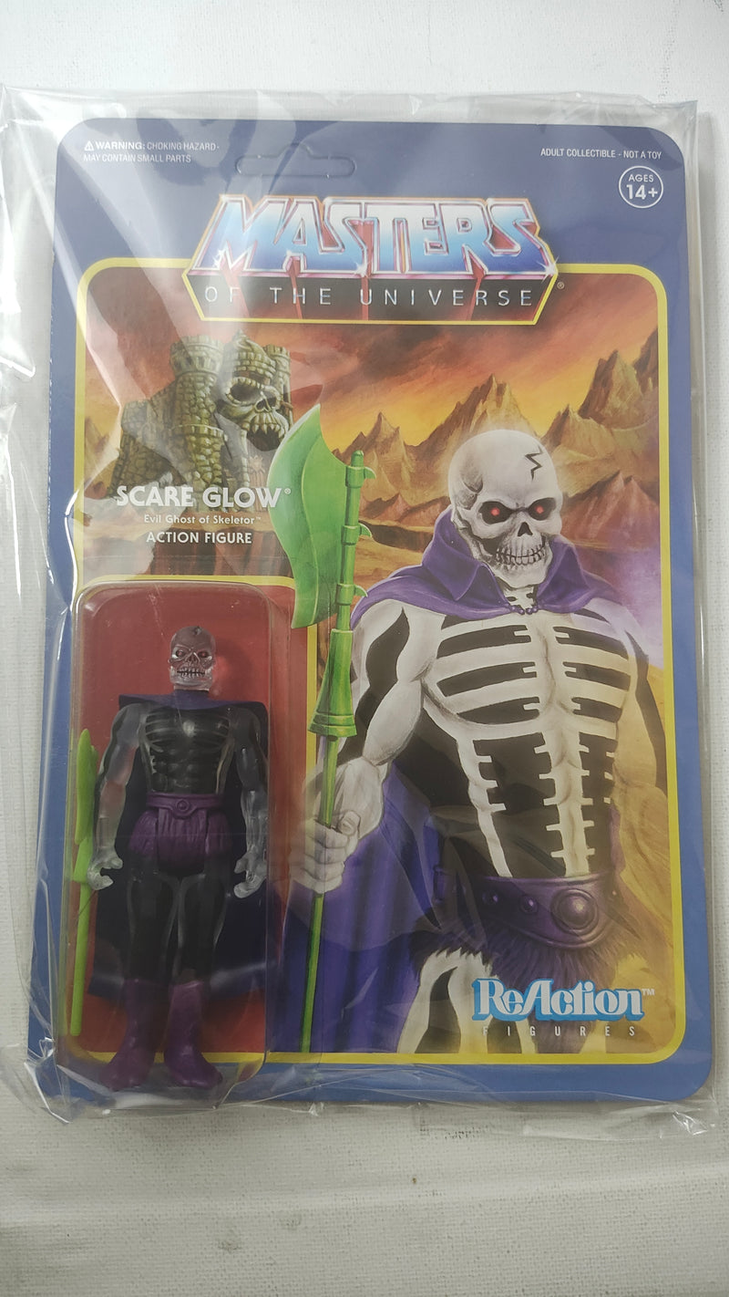 Add the Iconic Scare Glow ReAction Figure to Your Masters of the Universe Collection