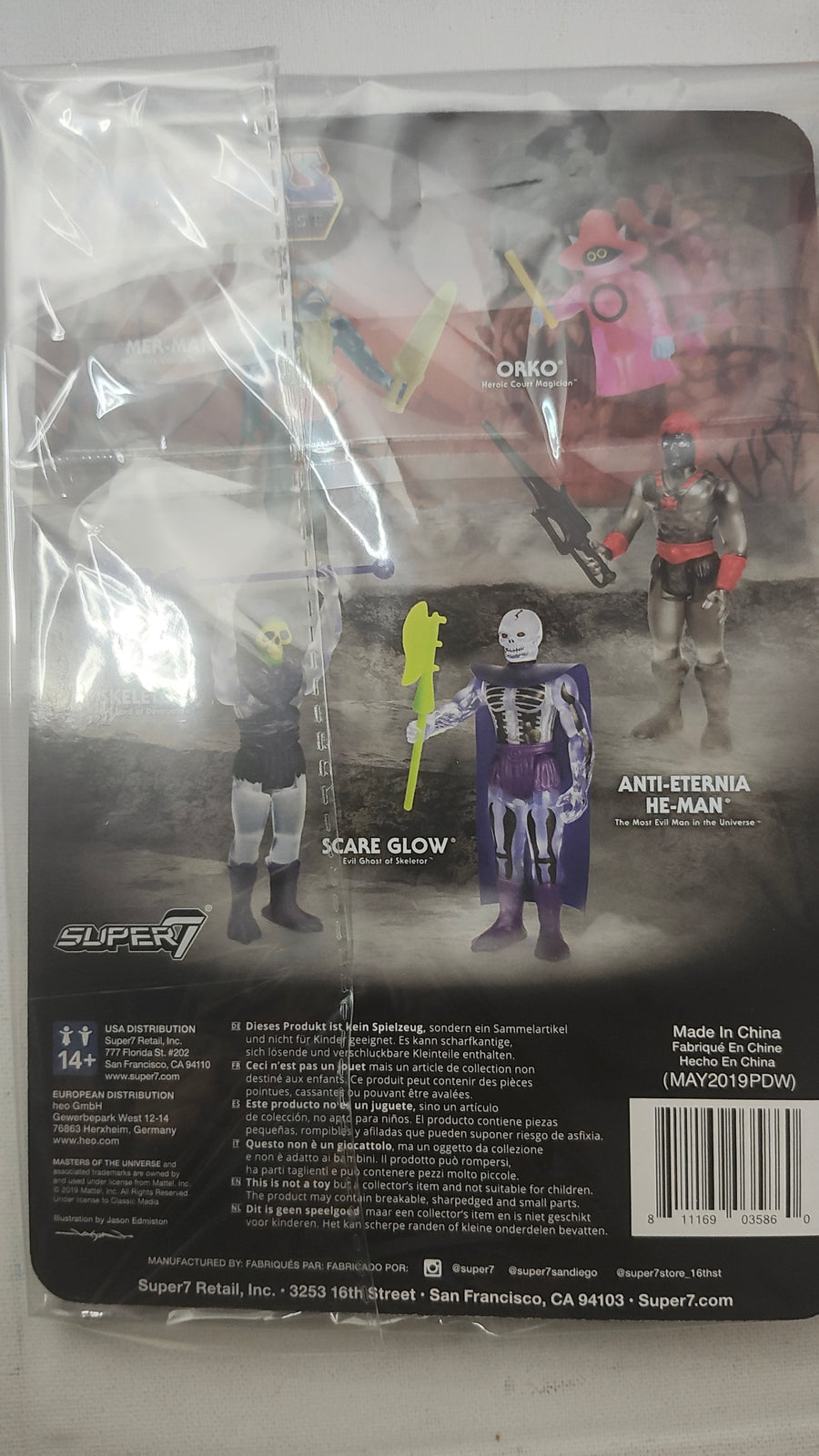 Add the Iconic Scare Glow ReAction Figure to Your Masters of the Universe Collection